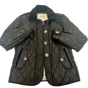 Coach Leatherware Women's Waffle‎ Quilted Jacket Black XS